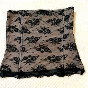 Limited Black  Lace Top L